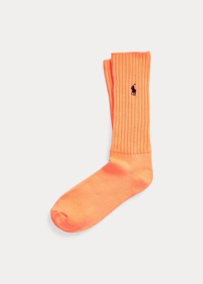 Men's Polo Ralph Lauren Neon Slouchy Crew Socks | 239468XYJ